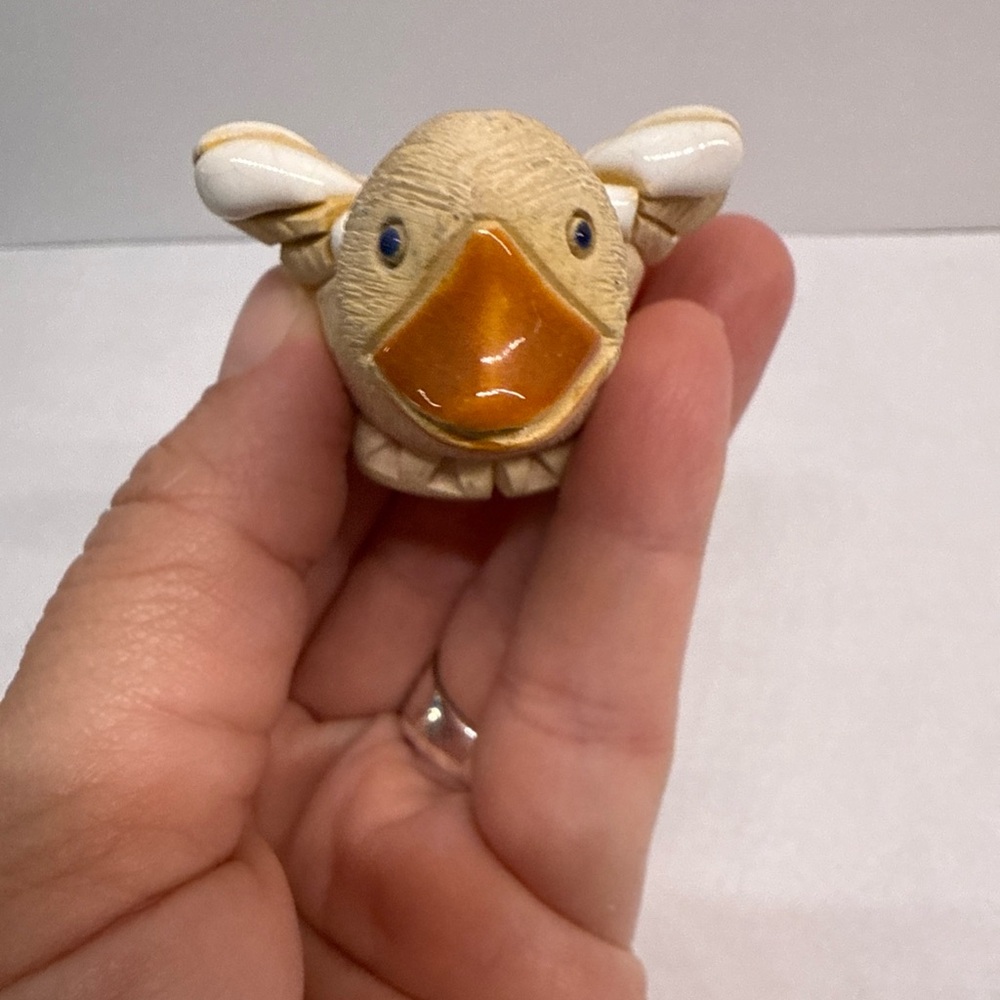 Cute Duck Ceramic Figurine